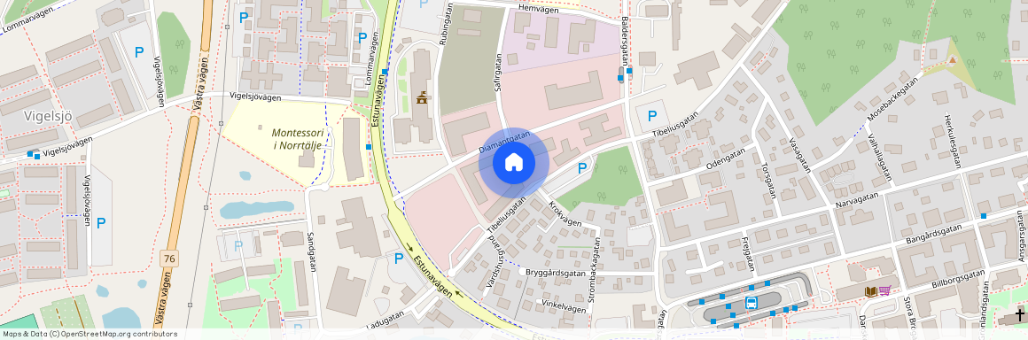 Safirgatan 1A, Bryggårdsgärdet