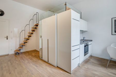 Modern möblierte Wohnung mit Hochbett - Foto 3