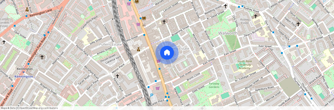 Waleorde Road, Elephant and Castle, London, SE17