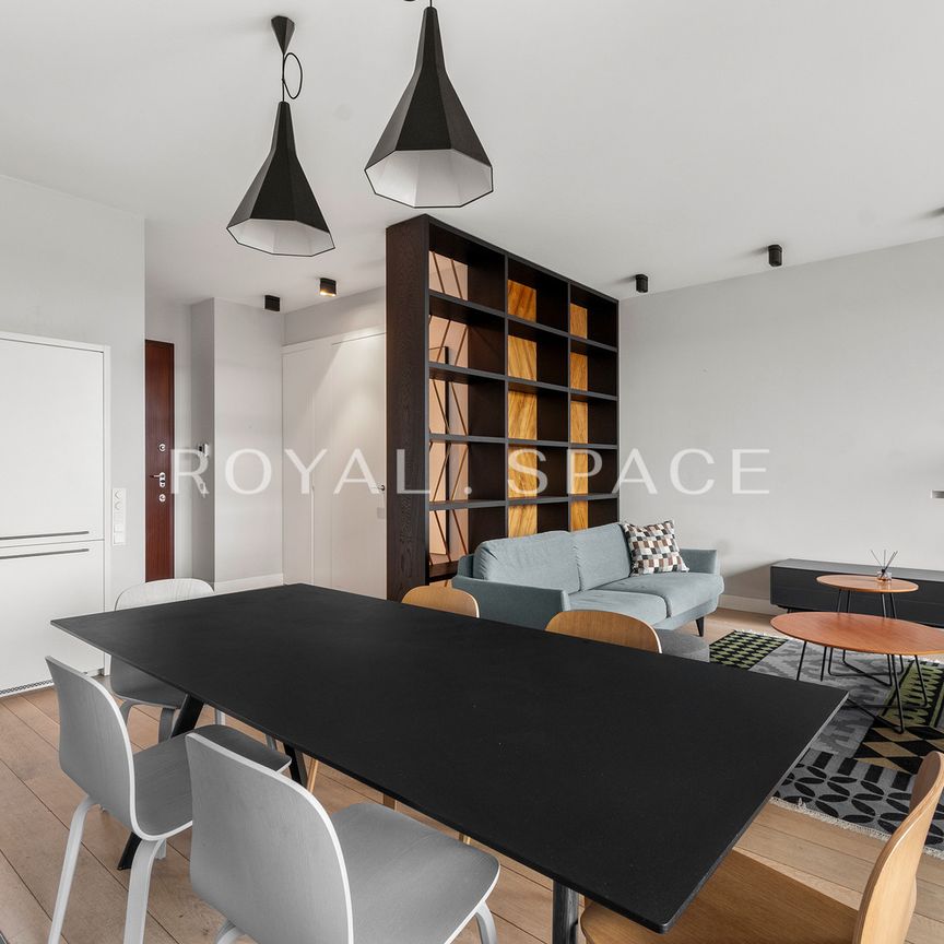 Elegancki apartament na Powiślu – widok na Wisłę - Zdjęcie 1