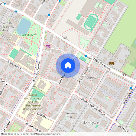 ul. Jana Marcina Szancera, Skorosze, Ursus, Warszawa, mazowieckie