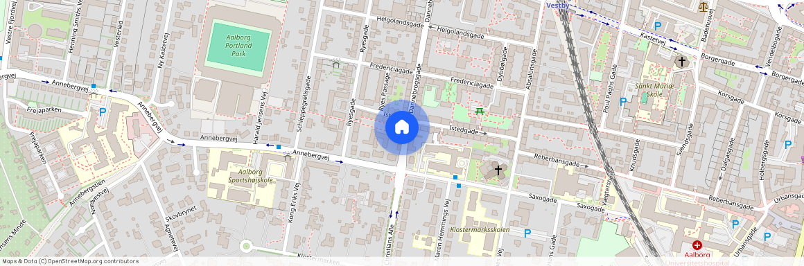 Dannebrogsgade 45, 1. 7 9000 Aalborg