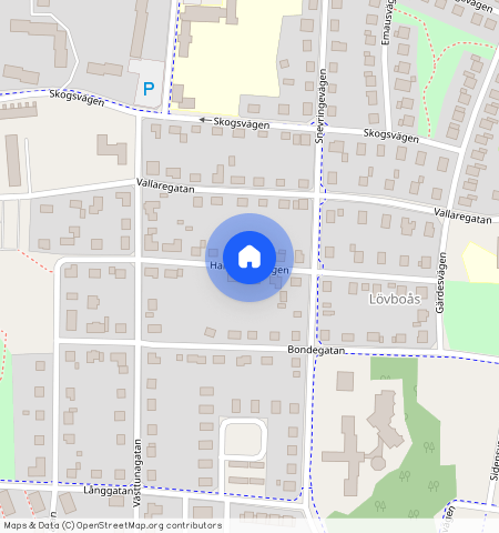 Hanstäppevägen, Hallstahammar