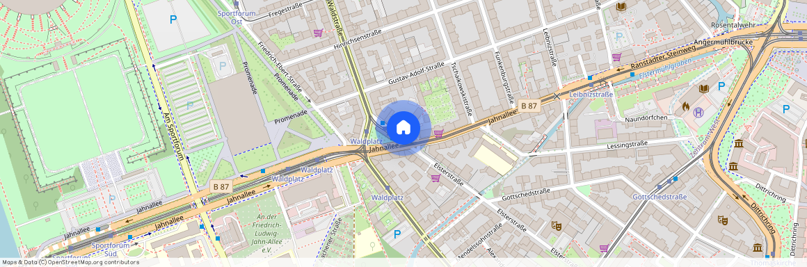 Waldstraße 2, (Zentrum-Nordwest), 04105 Leipzig, Sachsen