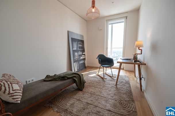 Familientraum im Tower – 4-Zi. mit Loggia & Rooftop Spa – U1 Kagran - Photo 1