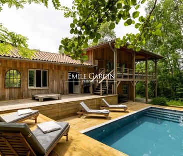 Maison à louer à 10 minutes d'Hossegor, au calme avec piscine. - Photo 1