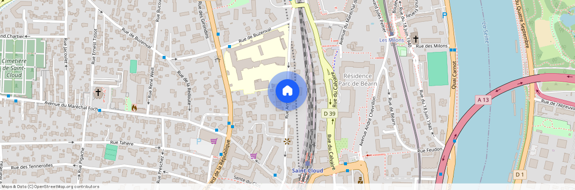 SAINT-CLOUD - MONTRETOUT - RUE ARMENGAUD - APPARTEMENT FAMILIAL MEUBLE AVEC TERRASSES, Paris