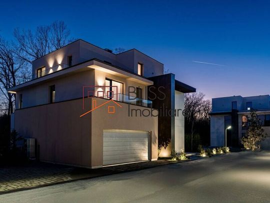 For rent 3-Bedroom Villa with Private SPA and Design for Daily Comfort Chelsea Residences Pipera, Pipera Nord, Bucharest / Ilfov - Photo 1