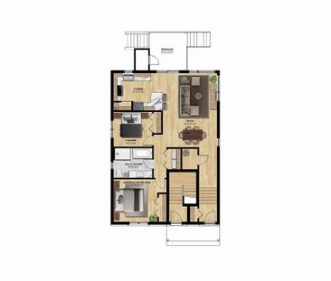 NOUVELLE CONSTRUCTION 2026 – Triplex 4½ MODERNES À LOUER - Photo 2