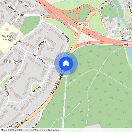 Hatfield Park, Hatfield, Hertfordshire, AL9