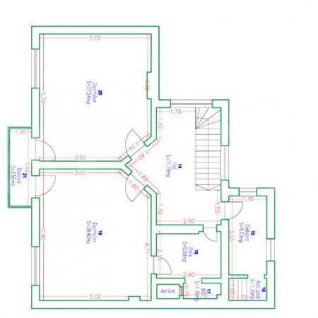 Vilă de închiriat, 185.56 mp, zona Central - Fotografie 3