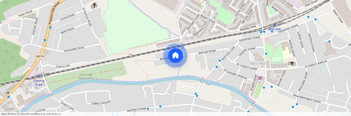 Bonsall Street Blackburn BB2 4DD