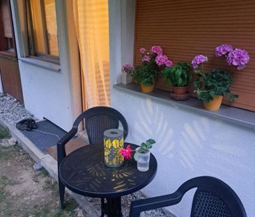 Crans Montana Année/Saison/Mois Studio à louer avec jardin - Photo 3