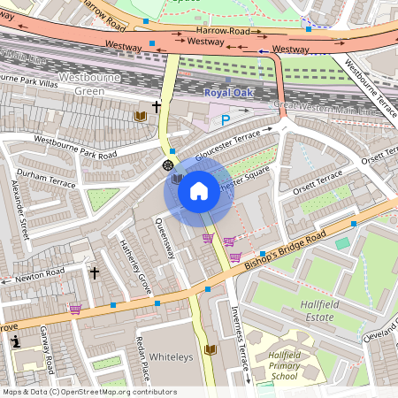 Porchester Square, Queensway, W2