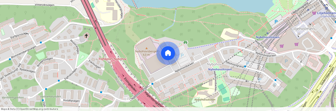 Nybohovsbacken 70, Liljeholmen