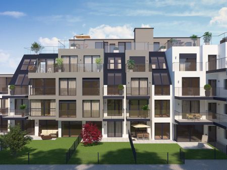 Rent from 1 month all incl.! Luxury Living! full furnished apartment! Designerkitchen!! - Photo 2