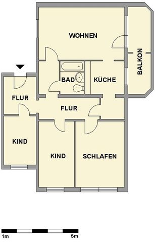 4-Raum-Familienwohnung nahe Schlossteich - Photo 2