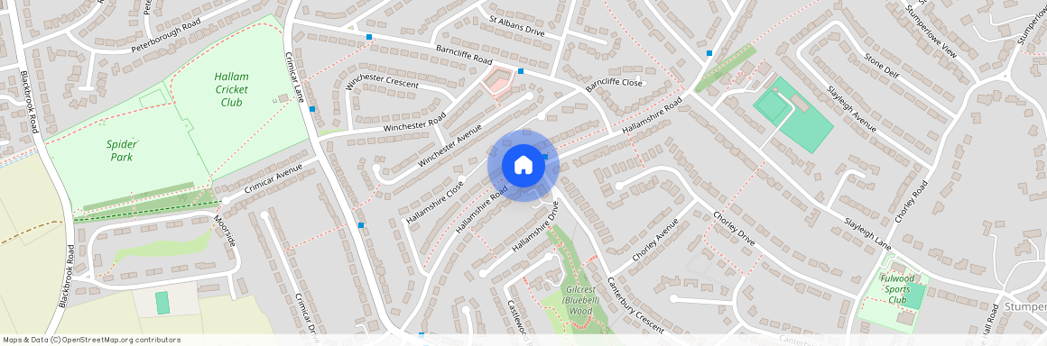 Hallamshire Road, Sheffield