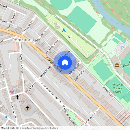 Cathedral Road, Cardiff, CF11