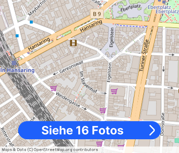 Groß & Hell - Wohnen am Eigelstein in Köln - Foto 1