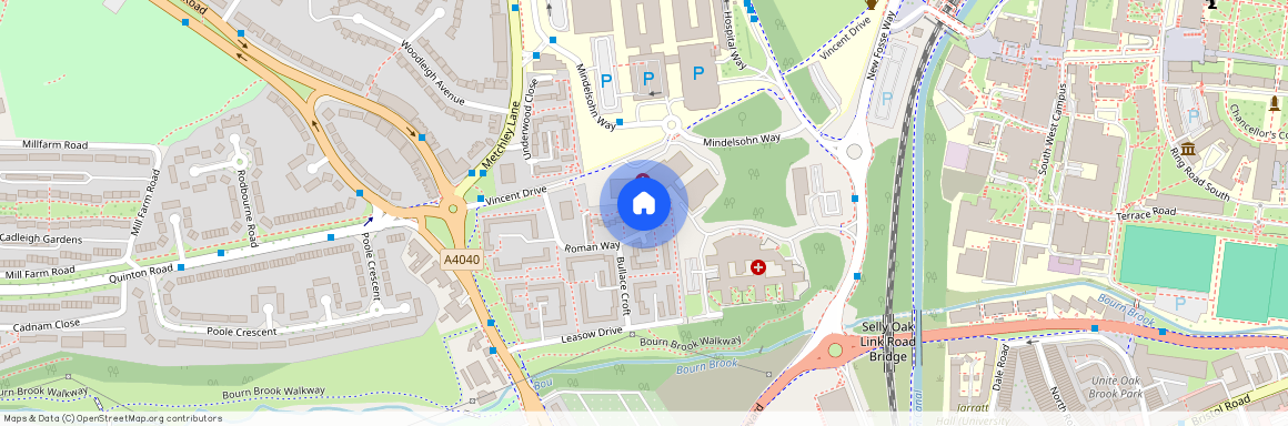 Roman Way, Birmingham B15