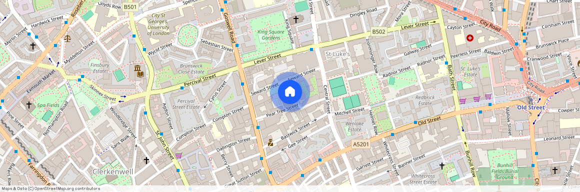 Pear Tree Street, London EC1V