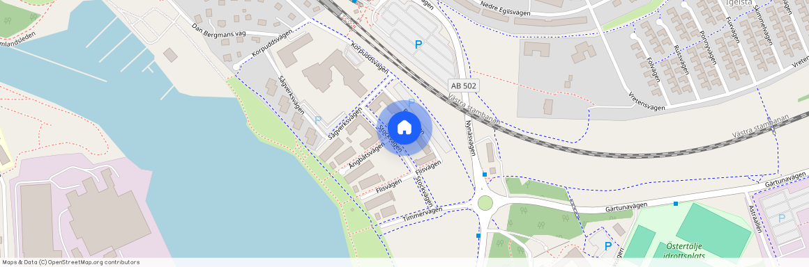 Östertälje, Södertälje, Stockholm, Ångbåtsvägen 3 A