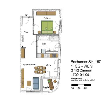 barrierearm, für ZWEI Personen mit WBS - Foto 5