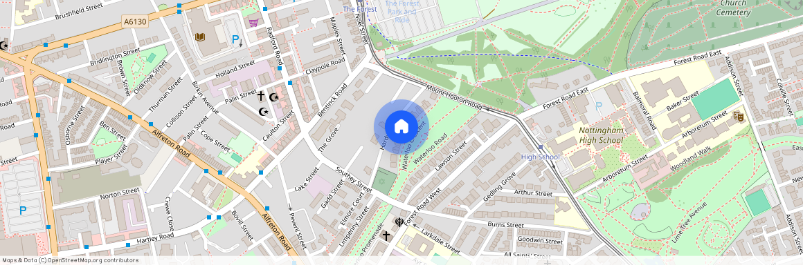 Waterloo Crescent, Nottingham NG7