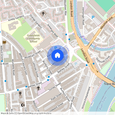 Lamcote Street, The Meadows