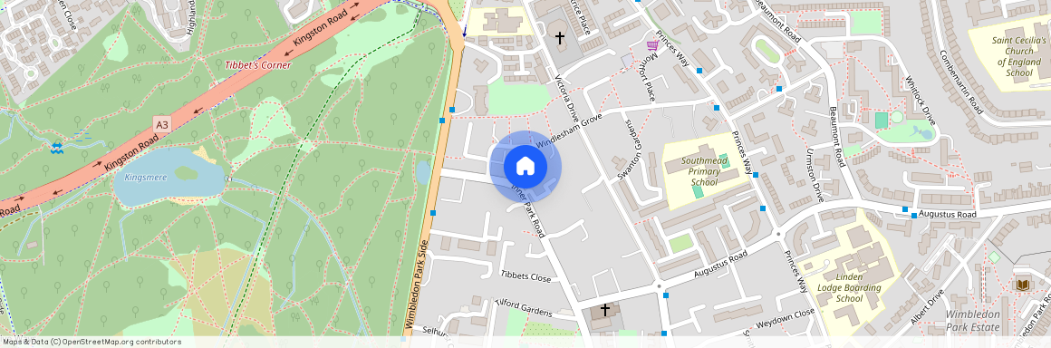 Inner Park Road, Southfields, SW19