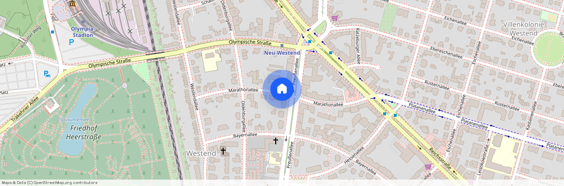 Marathonallee, 14052 Berlin - Westend