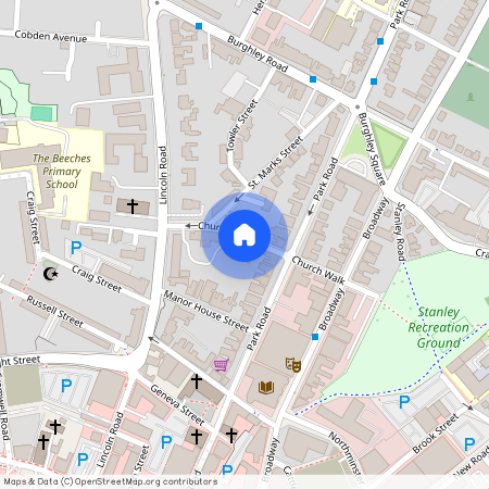 Room 4, Church Walk, Peterborough PE1 2TP