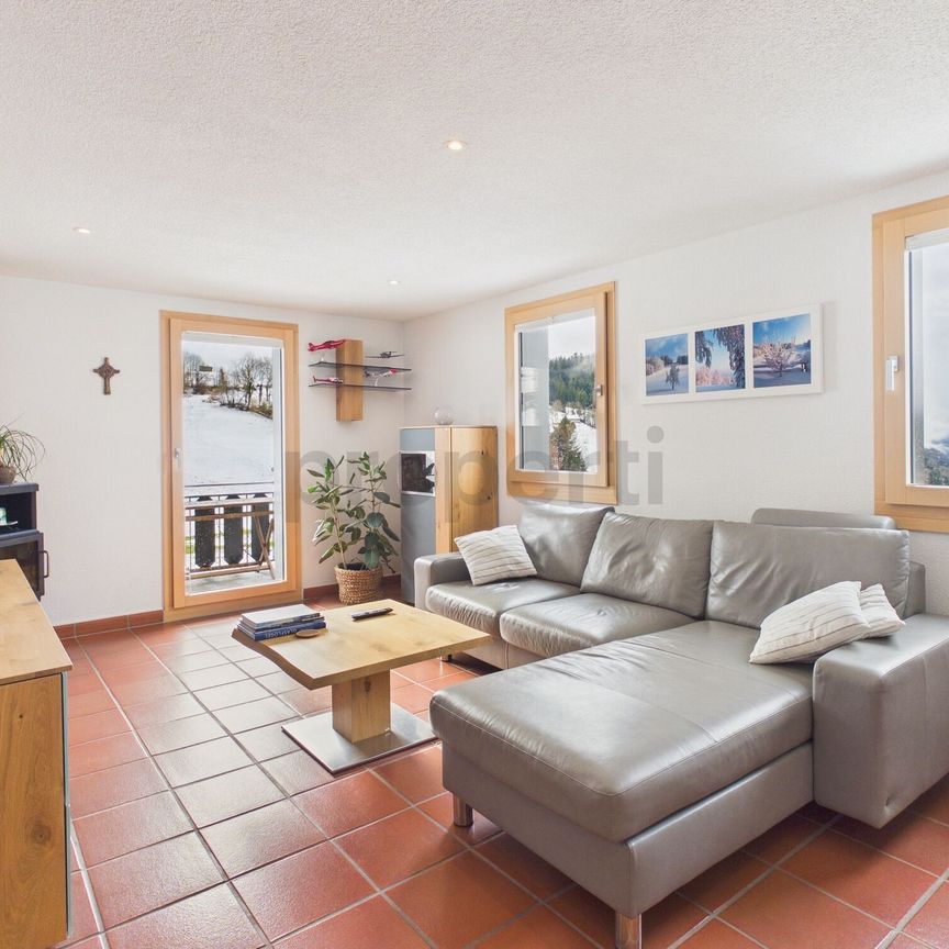 Charming 5.5-room duplex with balcony, Obbürgen - Photo 1