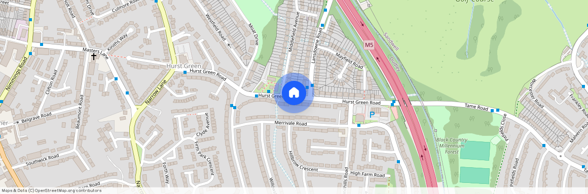 Hurst Green Road, Halesowen, West Midlands, B62 9QF