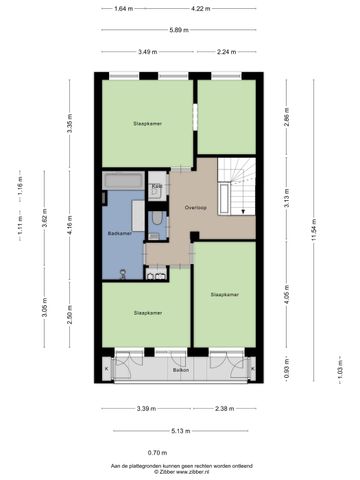Te huur: Appartement Winterdijkstraat 38 3 in Amsterdam - Foto 4
