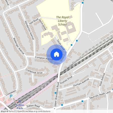 Compton Avenue, Gidea Park, RM2