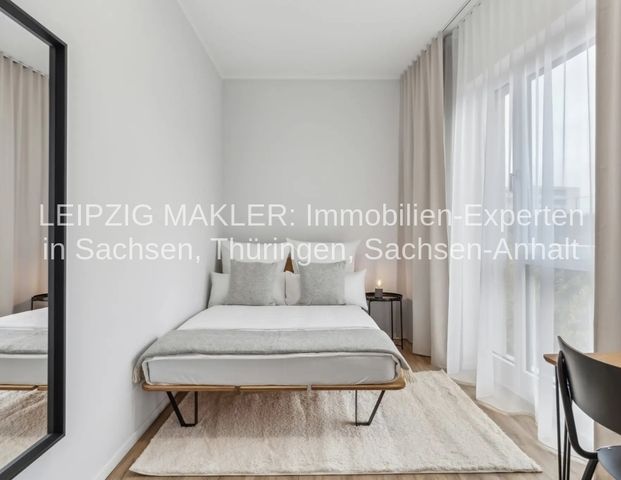 Schönes Zimmer in einem modernen 5-Raum Apartment mit allem inklusive im Zentrum von Leipzig - Photo 1