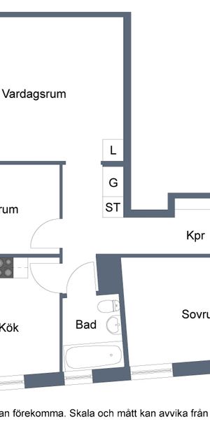 Drottninggatan 17 A, Motala – 3 r.o.k – 68 kvm - Foto 2