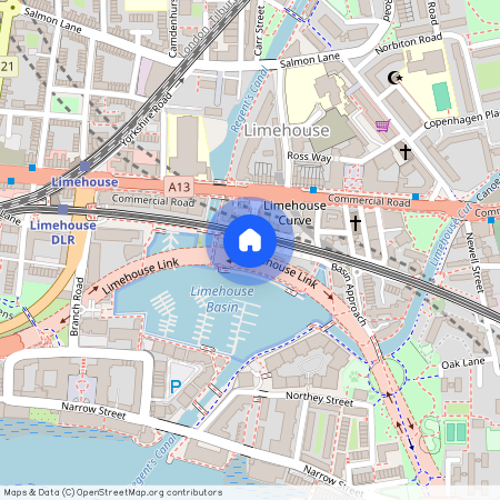 Basin Approach, Limehouse, E14