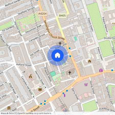 Kensington, Holland Street, W8 4LT, London