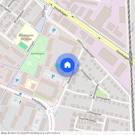 Almhög, Malmö, Skåne, Nydalavägen 3 C