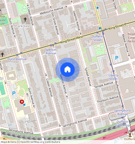 ** Spencer Avenue, Toronto, Toronto, Toronto, M6K 2E2