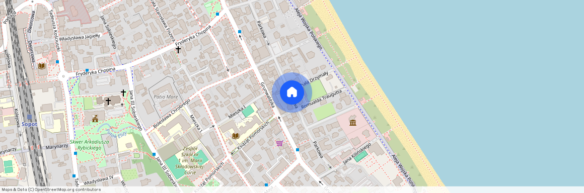 ul. Parkowa, Dolny Sopot - Grunwaldzka, Dolny Sopot, Sopot, pomorskie