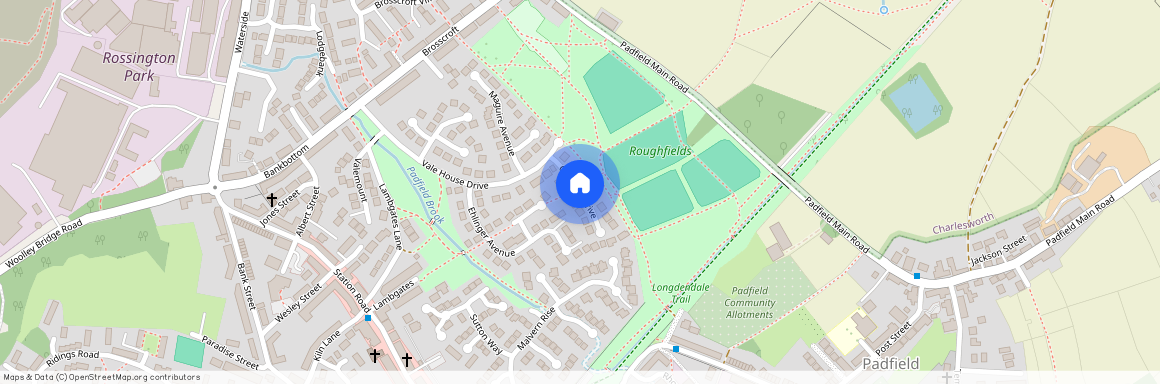 Crowden Drive, Hadfield, Glossop, Derbyshire, SK13