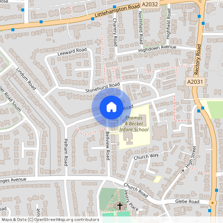 Pelham Road, Worthing, West Sussex, BN13