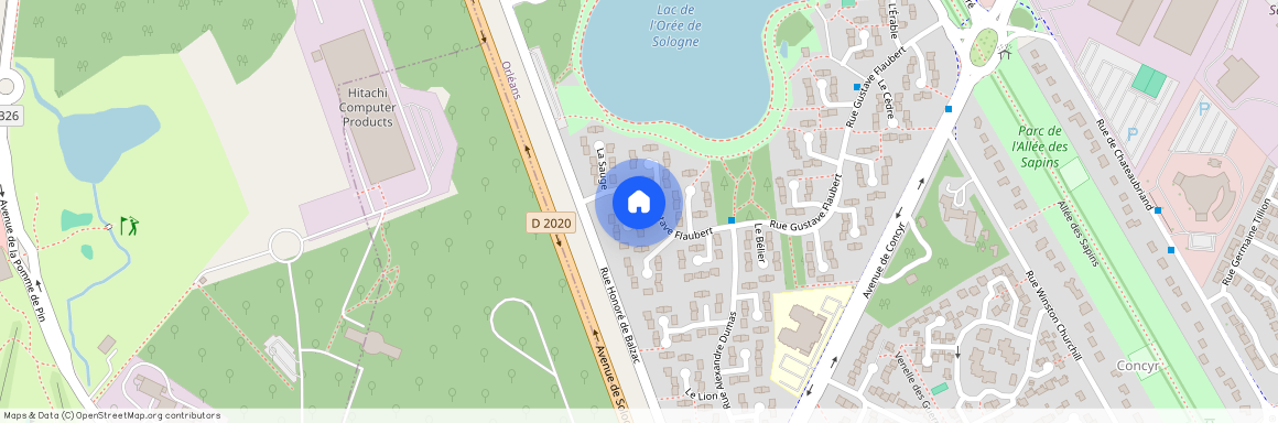 167 rue gustave flaubert, La source France