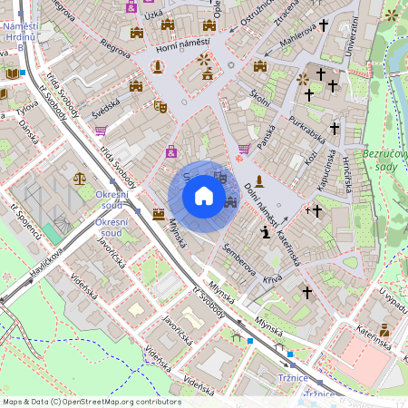 Uhelná, Olomouc