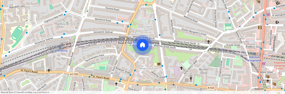 Mildmay Grove South, Canonbury, N1