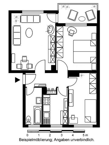 Gemütliche 3-Zimmer-Wohnung in Heppenheim - Photo 5